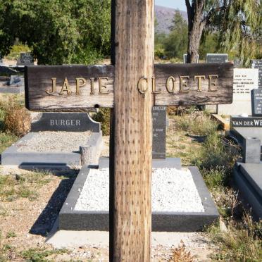 CLOETE Japie