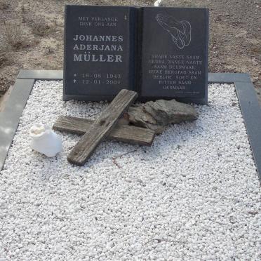 MÜLLER Johannes Aderjana 1943-2007