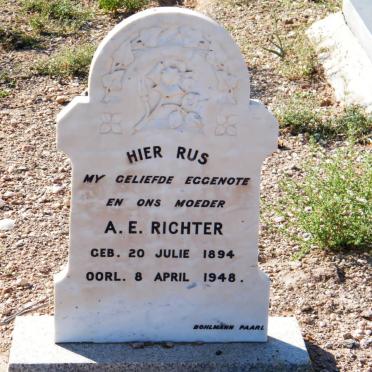 RICHTER A.E. 1894-1948