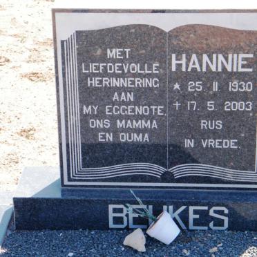 BEUKES Hannie 1930-2003