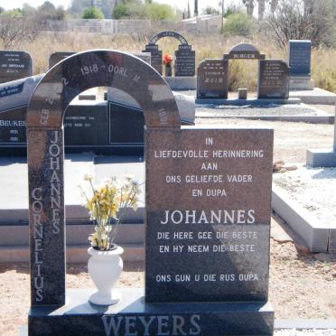 WEYERS Johannes Cornelius 1918-1991
