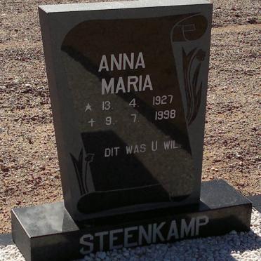 STEENKAMP Anna Maria 1927-1998