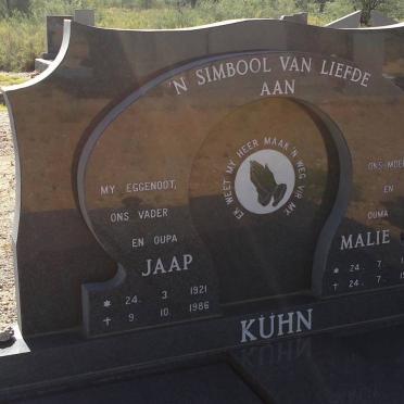 KÜHN Jaap 1921-1986 &amp; Malie 1925-1987