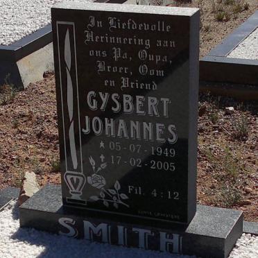 SMITH Gysbert Johannes 1949-2005