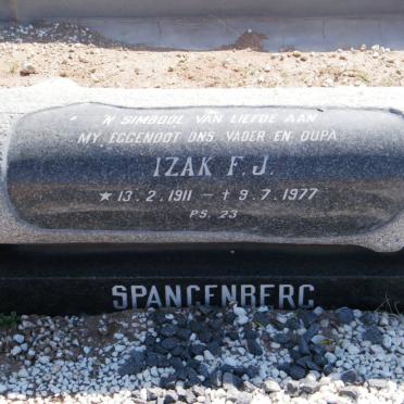 SPANGENBERG Izak F.J. 1911-1977