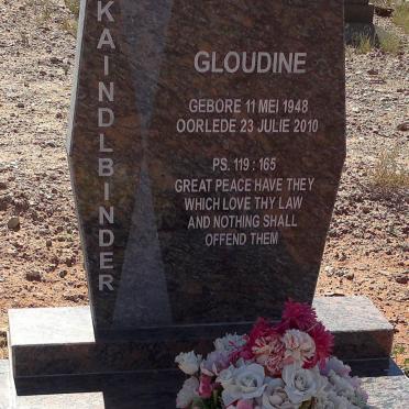 KAINDLBINDER Gloudine 1948-2010