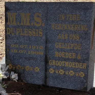 PLESSIS M.M.S., du 1912-1998