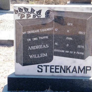 STEENKAMP Ardreas Willem 1903-1975