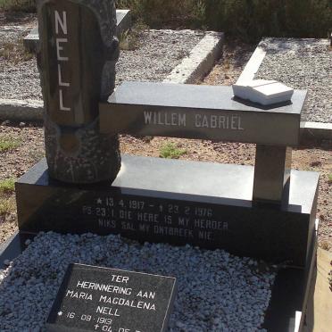 NELL Willem Gabriel 1917-1977 &amp; Maria Magdalena 1913-2007