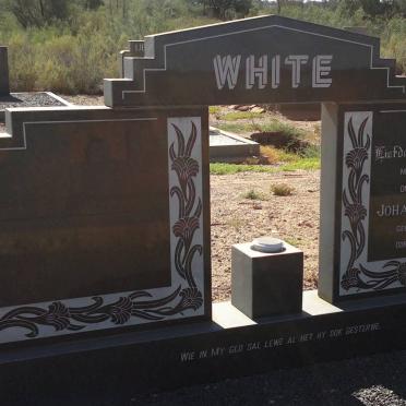 WHITE Johanna Isebella 1918-1980