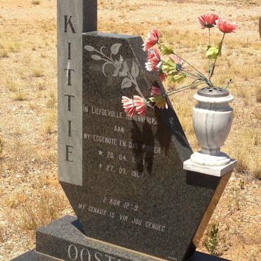 OOSTHUIZEN Kittie 1943-1989
