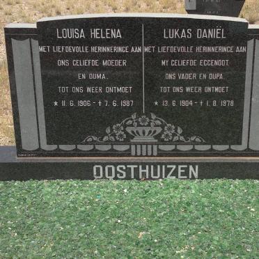 OOSTHUIZEN Lukas Daniël 1904-1978 &amp; Louisa Helena 1906-1987