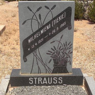 STRAUSS Wilhelmiena 1931-1965