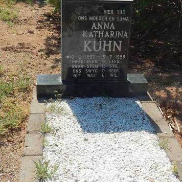 KUHN Anna Katharina 1897-1985