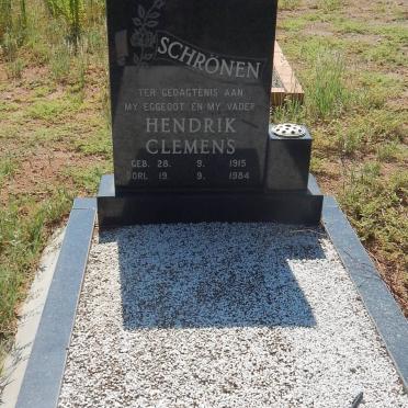 SCHRONEN Hendrik Clemens 1915-1984