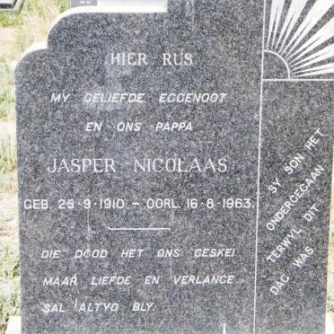 BASSON Jasper Nicolaas 1910-1963