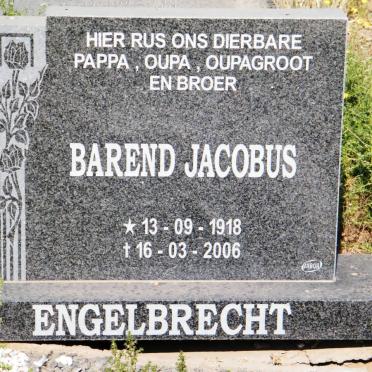 ENGELBRECHT Barend Jacobus 1918-2006