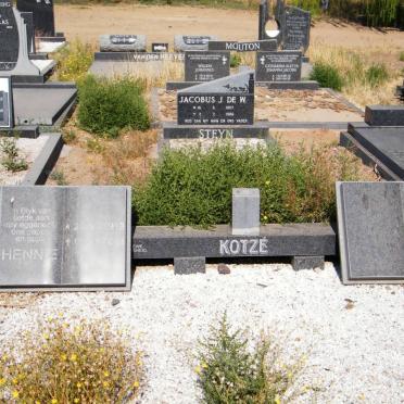 KOTZÉ Hennie 1918-2001   