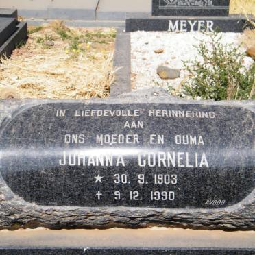 MAASS Johanna Cornelia 1903-1990