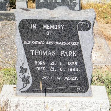 PARK Thomas 1878-1963