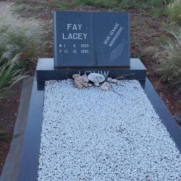 LOUW Fay Lacey 1920-1995