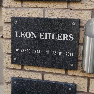 EHLERS Leon 1945-2011