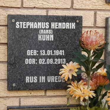 KUHN Stephanus Hendrik 1941-2013