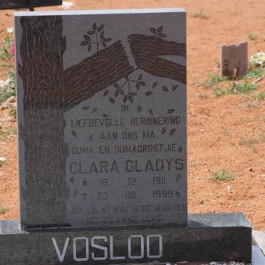 VOSLOO Clara Gladys 1911-1999
