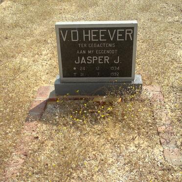 HEEVER Jasper J., V.D. 1934-1992