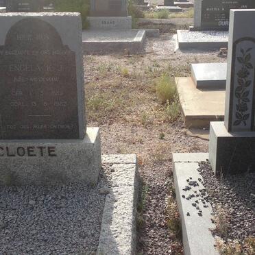 CLOETE Johannes H. 1895-1981 &amp; Engela K.J. WEIDEMAN 1889-1962
