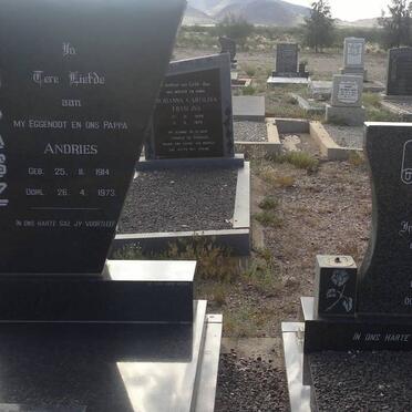 MAASZ Andries 1914-1973 &amp; Bessie 1918-1989