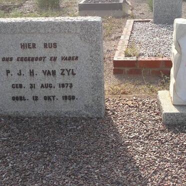 ZYL P.J.H., van 1873-1950 &amp; M.S.J. 1881-1951