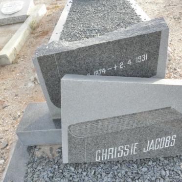JACOBS Chrissie 1874-1931