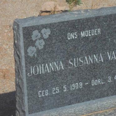 ZYL Johanna Susanna, van 1908-1943