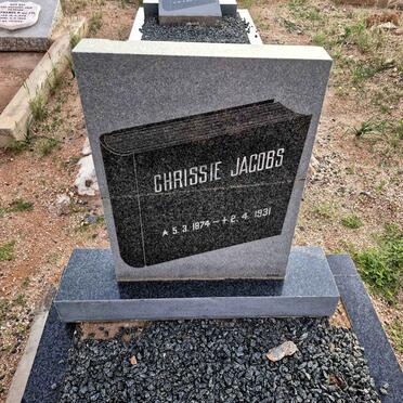 JACOBS Chrissie 1874-1931