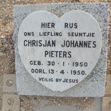 PIETERS Chrisjan Johannes 1950-1950