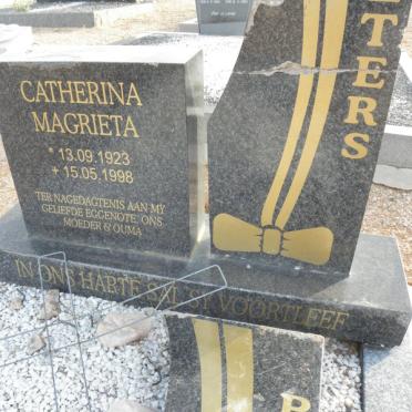 PIETERS Catherina Magrieta 1923-1998