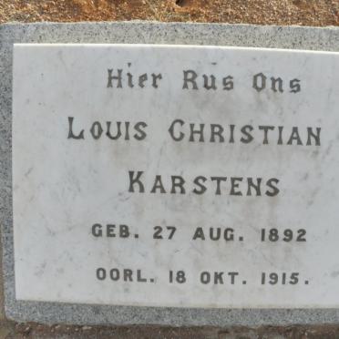 KARSTENS Louis Christian 1892-1915