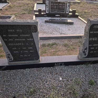 NEL Johannes A.J. 1896-1967 & Maria J.E. LUDICK 1903-1970