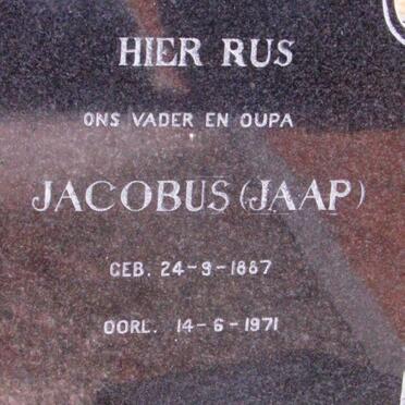 ESTERHUYSEN Jacobus 1887-1971