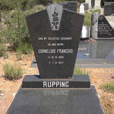 RUPPING Cornelius Francois 1928-1977