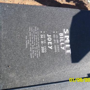 SMIT Billy 1937-2009 &amp; Joey 1935-2010