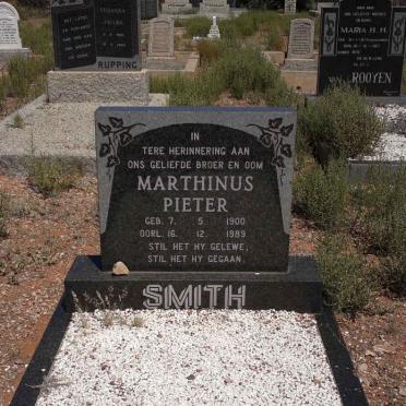 SMITH Mathinus Pieter 1900-1989