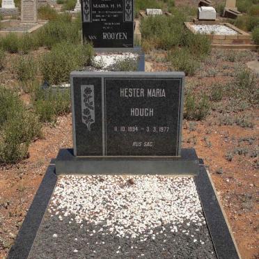 HOUGH Hester Maria 1894-1977