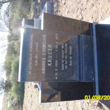 KRUGER Andries Cornelius 1908-1977