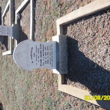 KUHN Helena Jacoba nee V.D. WESTHUIZEN 1907-1949