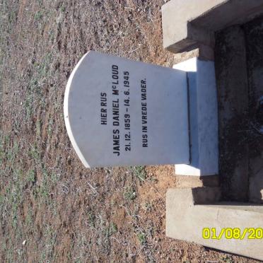MCLOUD James Daniel 1859-1945