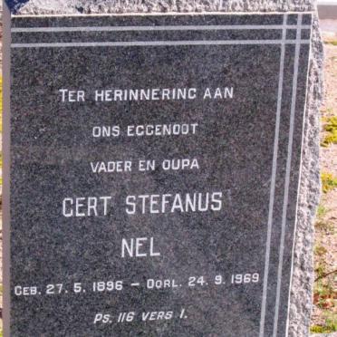 NEL Gert Stefanus 1896-1969