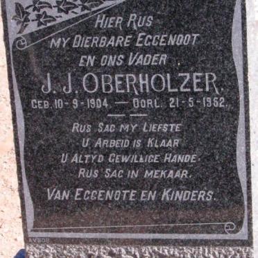 OBERHOLZER J.J. 1904-1952