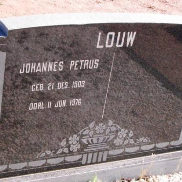 LOUW Johannes Petrus 1903-1976